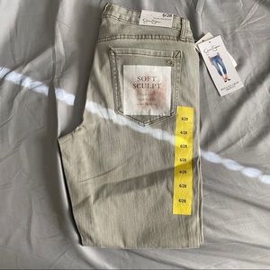 Jessica Simpson roller crop skinny jeans